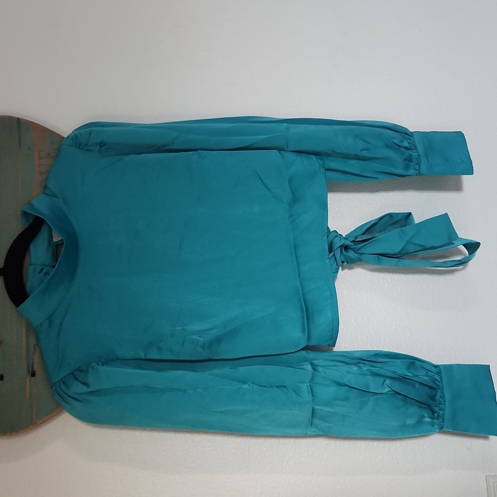 Adelyn Rae Mock Neck Blouse - Picture 3 of 8